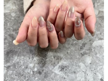 アンドネイル ビューティー(AND nail,beauty)/冬ネイル/マグネット/藤沢