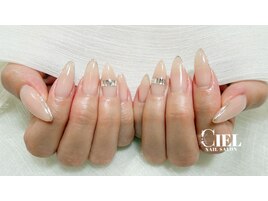 大人ベージュロング