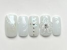 クロスフラワー￥9000
