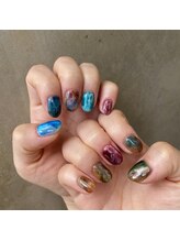 ネイルサロンノイ 経堂店(noi)/トレンド商材を使ったデザイン☆