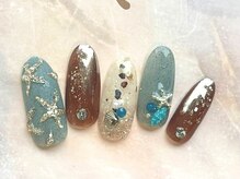 ターラ(Tara)/ニュアンスマリンネイル