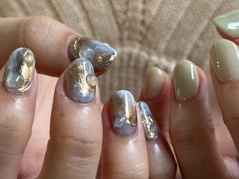 アイネイルズ 心斎橋店(I-nails)/【Misaki】梅雨ネイル 心斎橋