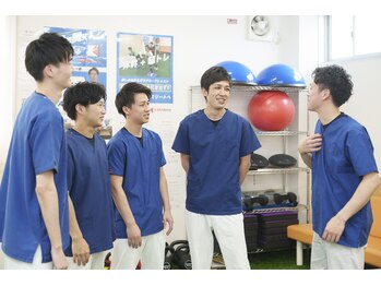 つながり整骨院 西餅田/症例につてディスカッション！