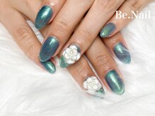 ビーネイル 上新庄(Be.Nail)/３Dフラワー×マグネット￥10000