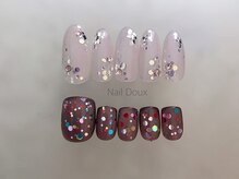 ネイル ドゥ 岡山駅前店(Nail Doux)/ホログラムネイル