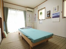 あおぞら整体の雰囲気（静かな空間でリラックスして身体を整えます。）