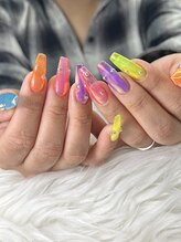 ネオン×オーロラ