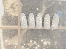 ネイルサロン&スクール ジーナ(GINA)/雪の結晶ネイル