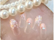 ビーケア 自由が丘店(B.care)/フラワーネイル￥6480