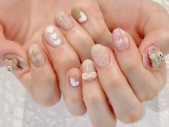 ラルネイル 大宮(Lull. nail)/3Dパーツ＋追加しております♪