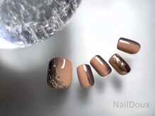 ネイル ドゥ 岡山駅前店(Nail Doux)/大人ビタースウィートフット