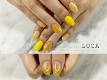 ネイルアトリエルカ(nail atelier LUCA)/C-39 ビタミンイエローネイル