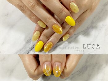 ネイルアトリエルカ(nail atelier LUCA)/C-39 ビタミンイエローネイル