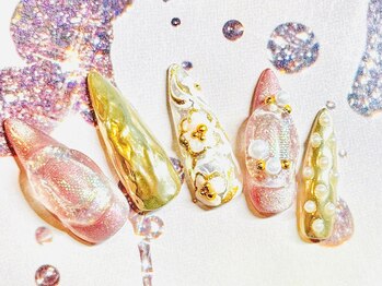 手書きフラワー