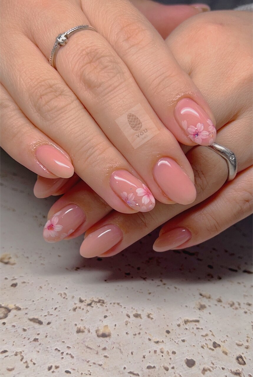 【HAND】★ワンカラー＋アート4本込（持ち込み可）\6500
