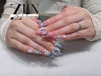 ウメネイルスタジオ(UME NAIL STUDIO)/長さだしやり放題×つけ放題