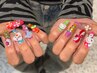 〈nail〉 narumi限定【長さだし込み】full design