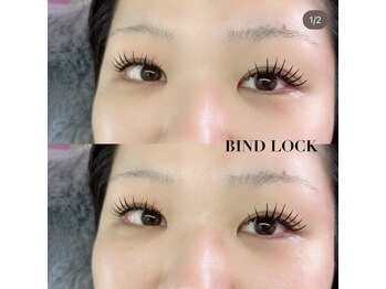 ~eyelash&eyebrow~nueの写真/豊富な毛質から選べるサロン♪人気のカラーエクステ用意!一重、下がりまつ毛におすすめLカールも★