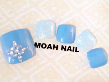 モアネイル つつじヶ丘店(MOAH NAIL)/フットジェル☆5500円~♪