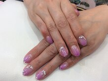 シャンネイルケアサロン(Shan Nail caresalon)/パープルネイル