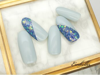 アンベリール 横浜店(Embellir)/(1071)バイカラーネイル