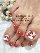 プライベート ネイルサロン マーマ(murmur)/ハートネイル