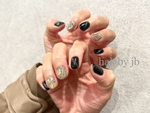 ハク ネイル バイジェービー 稲毛(hak nail byjb)/ストーン埋め尽くし