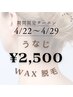 【ブライダル/大切な日に☆】ブラジリアンワックス脱毛《期間限定価格¥2500》
