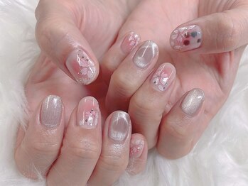 トイロ 西院店(TOIRO)/桜チークネイル