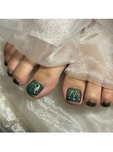 フルールシュア(fleur sr.)/フット2本アート♪