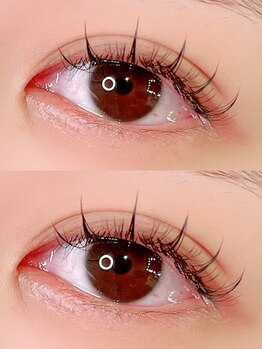 エクステの種類が豊富