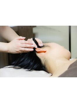 ヘッドスパで癒されたい