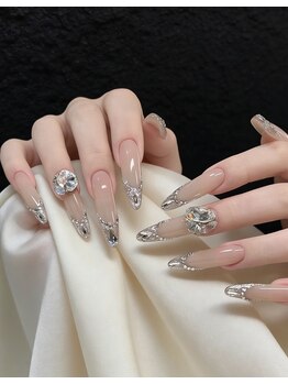 JMネイルスタジオ 千葉中央店(JM Nail studio)の写真/【圧倒的美フォルム】諦めていたショート爪も理想の美爪へ！高技術×自然な仕上がりの長さ出しで指先綺麗に