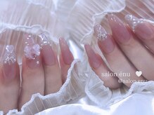パラジェル フィルイン マグネット 韓国ネイル専門店 salon enu【名古屋駅前店】/韓国定額 [パラジェル/名古屋]