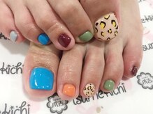 ネイルサロン 爪吉/人気☆レオパードデザイン♪