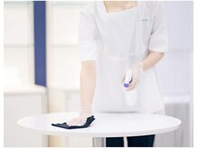 ポーラ ビューティメモリー店(POLA)/店内の消毒