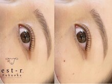 エストアール 筑紫口本店(est-r.)/アイブロウ＋パリジェンヌ