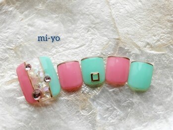 ミーヨ ネイル(mi-yo nail)/フット【定額￥9350(税込)★】