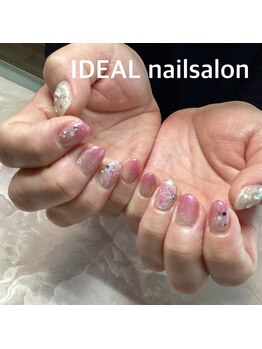 イデア(IDEAL)/マグネットフラワーネイル