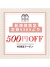 4/30まで！【ご新規様限定☆】定額5300円から500円オフ！！