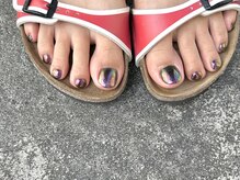 アオ おもろまち(ao.)/フットミラーネイル