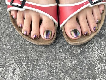 フットミラーネイル