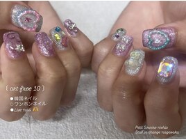 〔art free 10〕Live nail*＊
