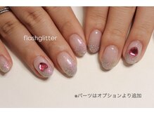 ネイルサロン アロング(ALONG)/ハンド/フラッシュラメグラ