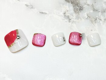 ネイルサロン クラーヴォ(cravo)/フットデザインアートコース　23