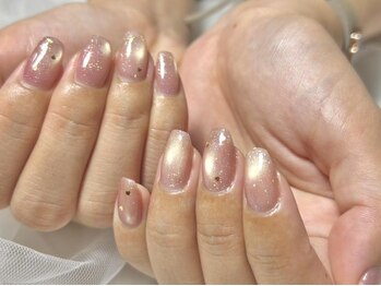 メルシーネイル(merci nail)の写真/昭代3丁目バス停から徒歩3分★毎月更新の定額メニューでキレイめニュアンスネイルを楽しんでください♪