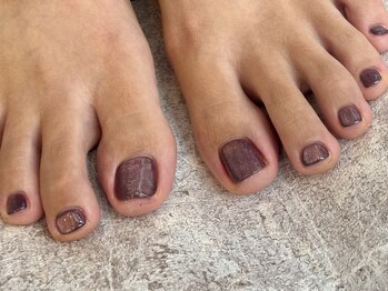 ガーデン ヘア&エステ&ネイル Garden/フットパープルマグネット