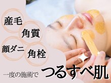 産毛・角質・顔ダニ・毛穴の角栓を一気にリセット！ツルスベ肌へ