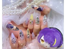 ネイル アリーズ セカンド(nail Allies 2nd)/痛ネイル　推しネイル　手書き