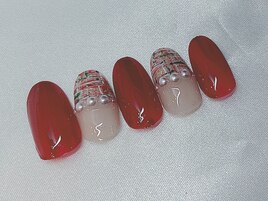 ツイードネイル☆